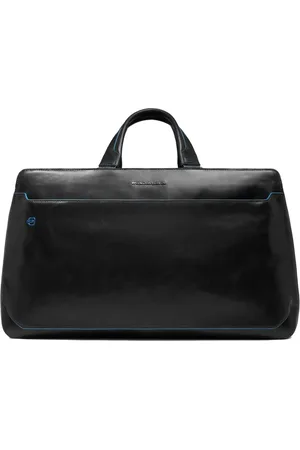 Piquadro Torebki, unisex, Czarny, ONE SIZE, Czarna walizka Niebieski kwadratowy linia