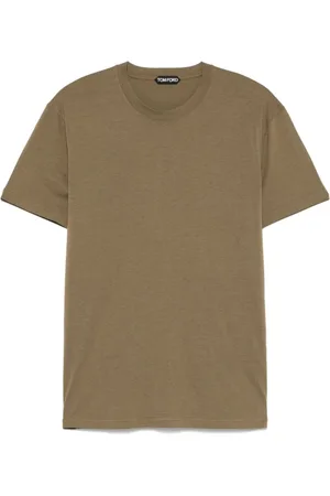 Tom Ford Koszulki, Mężczyzna, Zielony, L, Bawełna, Zielona koszulka polo