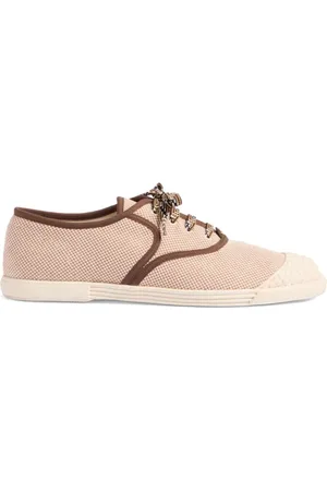VALENTINO GARAVANI Buty, Mężczyzna, Beżowy, 41 EU, Len, New Low Lace Sneakers