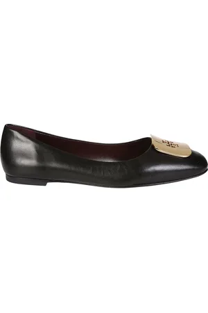 Tory Burch Buty, Kobieta, Czarny, 36 EU, Skóra, Georgia Ballerina Pelle