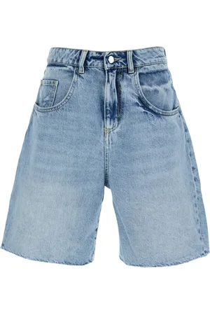 Icon Denim Szorty, Kobieta, Niebieski, W29, Denim, Denim Bermuda Shorts