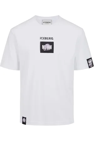 Iceberg Koszulki, Mężczyzna, Biały, 2XL, T-shirt Regular Fit