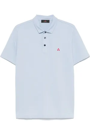 Peuterey Koszulki, Mężczyzna, Niebieski, M, Jasnoniebieskie T-shirty i Pola