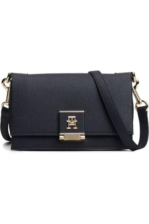 Tommy Hilfiger Torebki, Kobieta, Czarny, ONE SIZE, Skóra, Torba Crossbody