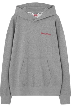 Kenzo Bluzy, Mężczyzna, Szary, L, Bawełna, Urban Oversize Hoodie