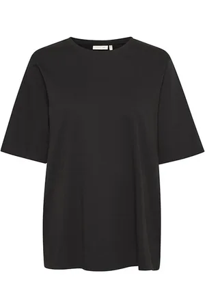 INWEAR Koszulki, Kobieta, Czarny, XL, Bawełna, Czarny T-shirt Box Top