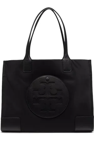 Tory Burch Torebki, Kobieta, Czarny, ONE SIZE, Nylon, Casualowa czarna nylonowa torba typu tote