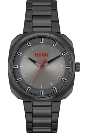 HUGO BOSS Akcesoria, Mężczyzna, Szary, ONE SIZE, Zegarek kwarcowy Shrill