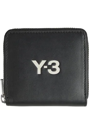 Y-3 Akcesoria, Mężczyzna, Czarny, ONE SIZE, Skóra, Skórzany Portfel