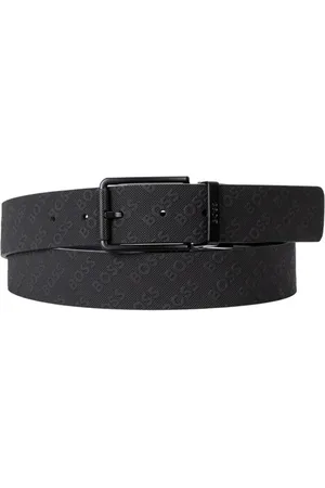 HUGO BOSS Akcesoria, Mężczyzna, Czarny, ONE SIZE, Skóra, Pasek Tintin-Boss_Or 35_Sp