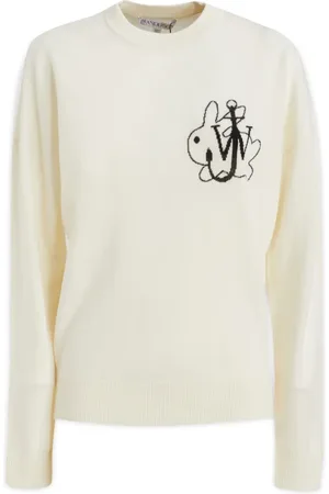 J.W.Anderson Bluzy, Kobieta, Biały, M, Maglieria Sweatshirt