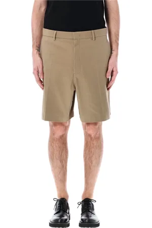 VALENTINO GARAVANI Szorty, Mężczyzna, Beżowy, L, Bawełna, Bermuda V Detail Shorts