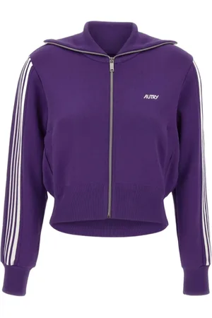 Autry Bluzy, Kobieta, Fioletowy, M, Kurtka Anemone w stylu tenisowym