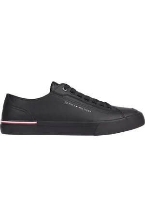 Tommy Hilfiger Buty, Mężczyzna, Czarny, 43 EU, Skóra, Corporate Vulc Leather