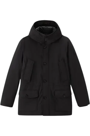 Woolrich Kurtki, Mężczyzna, Czarny, M, Arctic Stretch Down Parka
