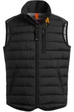Parajumpers Kurtki, Mężczyzna, Czarny, M, Idealny Bezrękawnik Puchowy