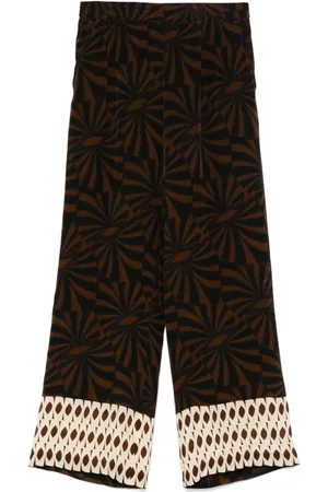 SEVENTY BY SERGIO TEGON Spodnie, Kobieta, brązowy, 2XL, Brązowe Spodnie Casual