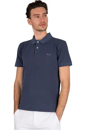 Woolrich Koszulki, Mężczyzna, Niebieski, M, Bawełna, Beach Polo