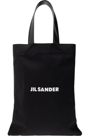 Jil Sander Torebki, Mężczyzna, Czarny, ONE SIZE, Bawełna, Torba Shopper