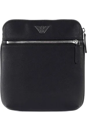 Emporio Armani Torebki, Mężczyzna, Czarny, ONE SIZE, Czarne torby - Stylowa kolekcja