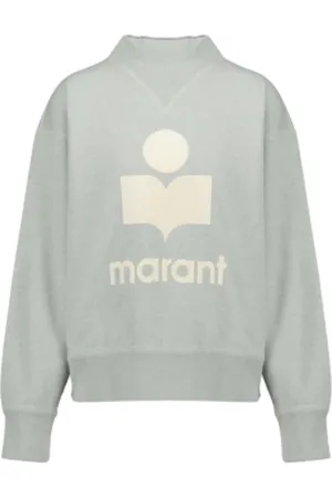 Isabel Marant Bluzy, Kobieta, Szary, L, Bawełna, Bawełniana bluza Moby