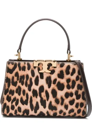 Tory Burch Torebki, Kobieta, brązowy, ONE SIZE, Skóra, Eleanor Mini Tote Bag
