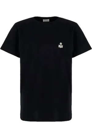 Isabel Marant Koszulki, Mężczyzna, Czarny, M, Bawełna, T-Shirt