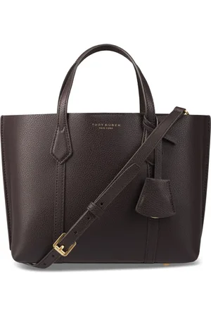 Tory Burch Torebki, Kobieta, brązowy, ONE SIZE, Skóra, Mała torba typu tote z trzema przegródkami