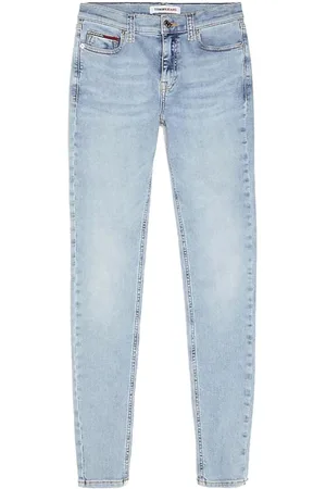 Tommy Hilfiger Jeansy, Kobieta, Niebieski, W27 L30, Bawełna, Nora Skinny Jeansy