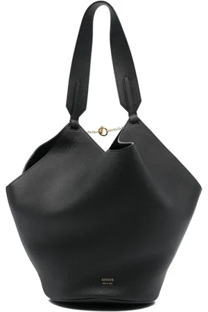 Khaite Torebki, Kobieta, Czarny, ONE SIZE, Skóra, Torebka typu tote Lotus Small