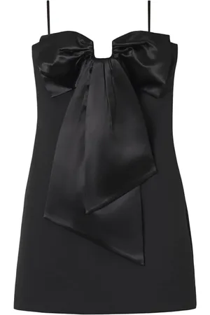 Marc Jacobs Sukienki, Kobieta, Czarny, XS, Czarna Sukienka bez Rękawów z Kwadratowym Dekoltem