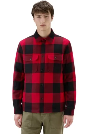 Woolrich Kurtki, Mężczyzna, Czerwony, M, Lekka kurtka Array