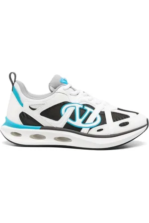 VALENTINO GARAVANI Buty, Mężczyzna, Niebieski, 44 EU, Skóra, VLogo Easy Jog Sneakers