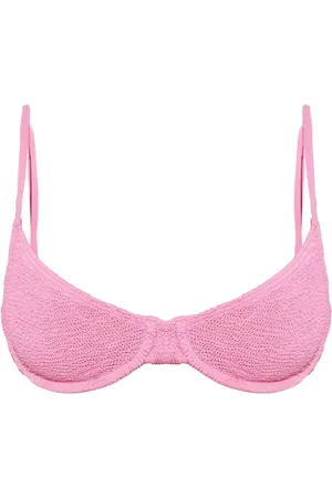 Bond Eye Stroje kąpielowe, Kobieta, Różowy, ONE SIZE, Fuchsia Morskie Ubranie z Miseczką z Drutem