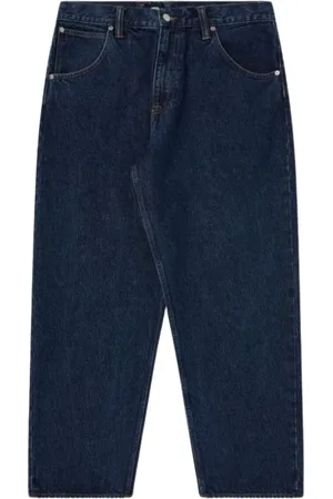 Edwin Jeansy, Mężczyzna, Niebieski, W30, Denim, Ciemny Marmurowy Denim Spodnie