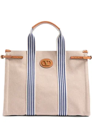 VALENTINO GARAVANI Torebki, Mężczyzna, Beżowy, ONE SIZE, Skóra, Duża Torba Antibes