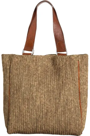 IBELIV Torebki, Kobieta, brązowy, ONE SIZE, Torba typu Tote z Rafii