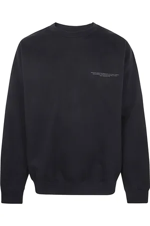 Y-3 Bluzy, Mężczyzna, Czarny, XS, Bawełna, Czarna Bluza z Okrągłym Dekoltem i Logo