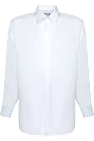 COSTUMEIN Koszule, Mężczyzna, Biały, M, Biała Koszula lniana Styl Casual