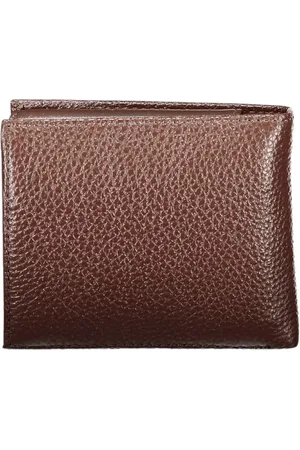 Tommy Hilfiger Akcesoria, Mężczyzna, brązowy, ONE SIZE, Skóra, Brązowy skórzany portfel