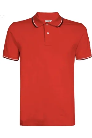 Woolrich Koszulki, Mężczyzna, Czerwony, XL, Bawełna, Polo Monterey