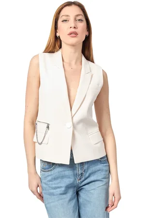 Armani Exchange Kurtki, Kobieta, Biały, S, Białe kurtki z eleganckim stylem