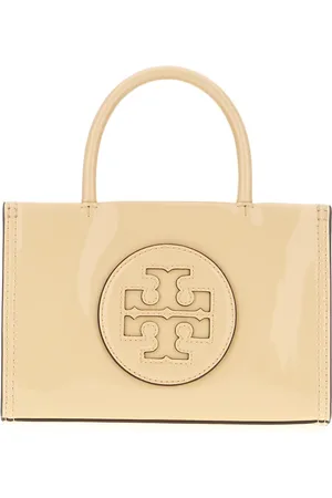 Tory Burch Torebki, Kobieta, Beżowy, ONE SIZE, Ella Bio Mini Tote Bag
