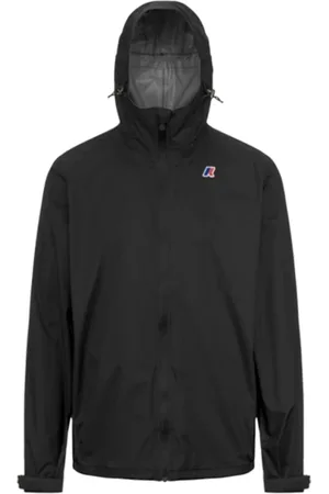 K-Way Kurtki, Mężczyzna, Czarny, XL, Charmel Travel Czarna Kurtka Pure