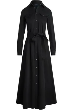 Ralph Lauren Sukienki, Kobieta, Czarny, XS, Elegancka Sukienka dla Kobiet