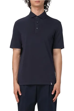 DRUMOHR Koszulki, Mężczyzna, Niebieski, 2XL, Granatowy Polo