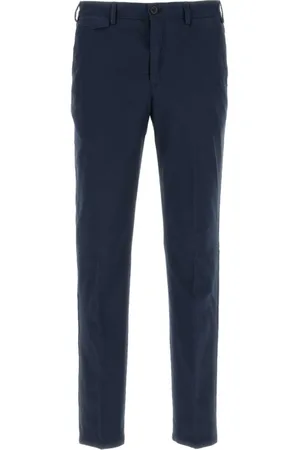 PT Torino Spodnie, Mężczyzna, Niebieski, M, Niebieskie Spodnie Slim Fit z Elastanu