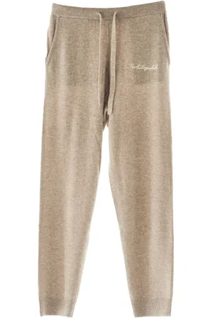Karl Lagerfeld Spodnie, Kobieta, Beżowy, M, Kaszmir, Hotel Karl Kashmere Joggers