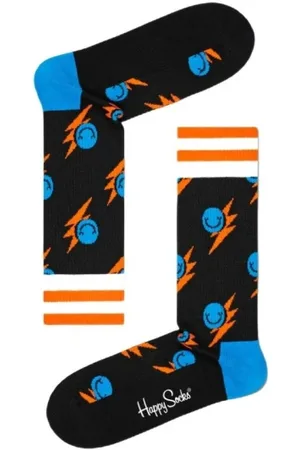 Happy Socks Bielizna, Kobieta, Czarny, S, Czarne Bawełniane Majtki