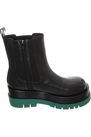 Jeffrey Campbell Buty, Kobieta, Czarny, 38 EU, Skóra, Czarne Skórzane Botki do Kostki
